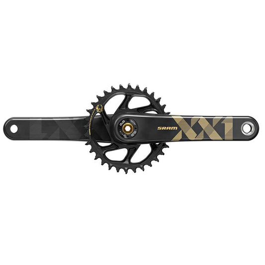 XX1 Eagle DUB, Crankset, Speed: 11/12, Spindle: 28.99mm, BCD: Direct Mount, 34, DUB, 170mm, Gold, Boost