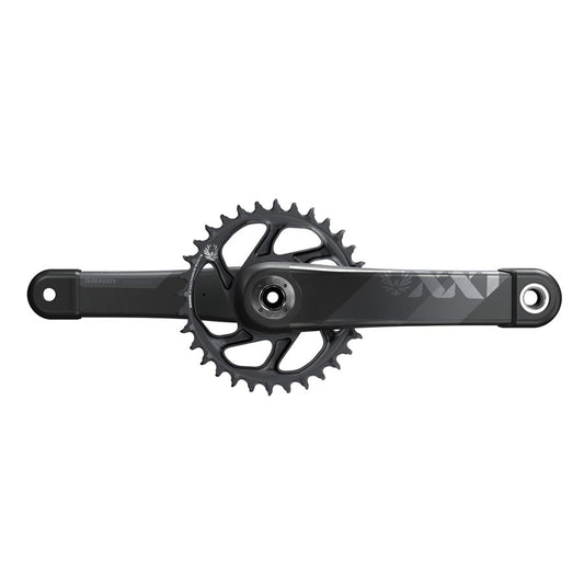 XX1 Eagle DUB, Crankset, Speed: 11/12, Spindle: 28.99mm, BCD: Direct Mount, 34, DUB, 175mm, Cannondale AI, Black