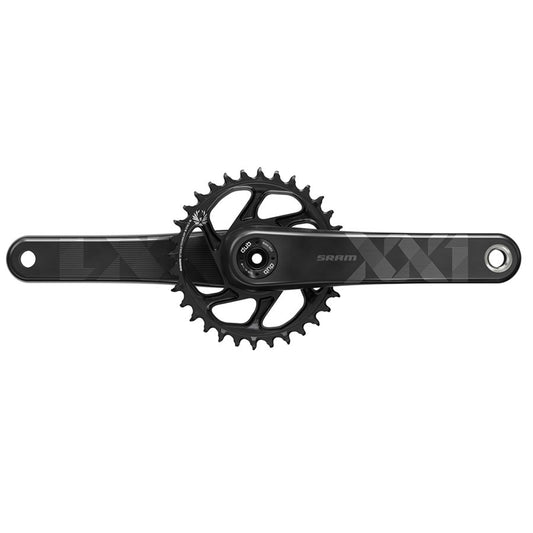 XX1 Eagle DUB, Crankset, Speed: 11/12, Spindle: 28.99mm, BCD: Direct Mount SRAM 3 Bolt, 30, DUB, 170mm, Black, Fat Bike 4"