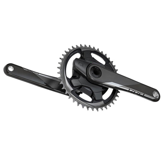 Red 1 AXS Quarq, Power Meter Crankset, Speed: 12, Spindle: 28.99mm, BCD: Direct Mount, 46, DUB, 172.5mm, Black, Road