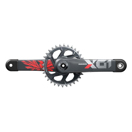 X01 Eagle DUB C3, Crankset, Speed: 11/12, Spindle: 28.99mm, BCD: Direct Mount, 32, DUB, 165mm, Red, Boost