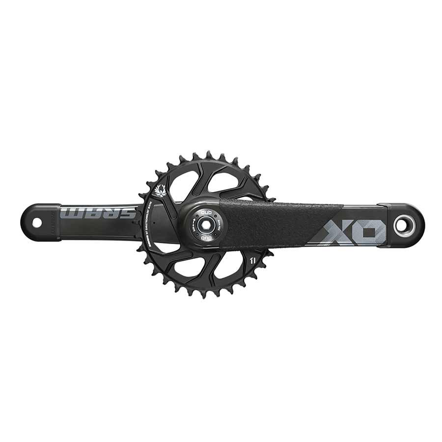 X01 DH DUB83, Crankset, Speed: 10/11, Spindle: 28.99mm, BCD: Direct Mount, 34, DUB, 165mm, Black, DH