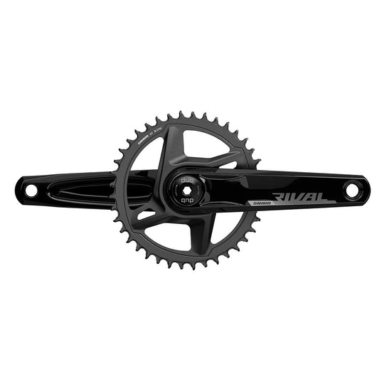 Rival D1 Wide 1x, Crankset, Speed: 12, Spindle: 28.99mm, 40, DUB, 175mm, Black, Road Disc