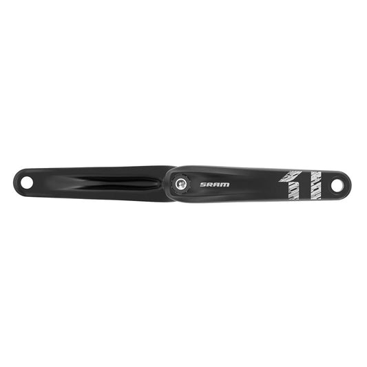 X1 E-MTB, Crankset, ISIS, 165mm, No Rings, Black, Compatible with Bosch, Brose and Yamaha