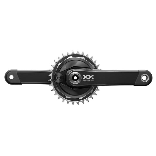 XX T-Type Spider Power Meter, Power Meter Crankset, Speed: 12, Spindle: 28.99mm, BCD: Thread Mount, 32, DUB, 170mm, Black, Boost