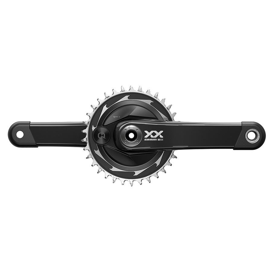 XX SL T-Type Power Meter, Power Meter Crankset, Speed: 12, Spindle: 28.99mm, BCD: Thread Mount, 34, DUB, 175mm, Black, Boost