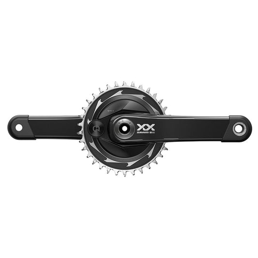 XX SL T-Type Power Meter, Power Meter Crankset, Speed: 12, Spindle: 28.99mm, BCD: Thread Mount, 34, DUB, 170mm, Black, Boost