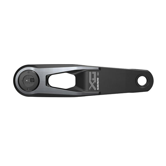 X0 Powermeter Left Arm/Spindle, Power Meter Crankset, Spindle: 28.99mm, DUB, 165mm, Black, Boost