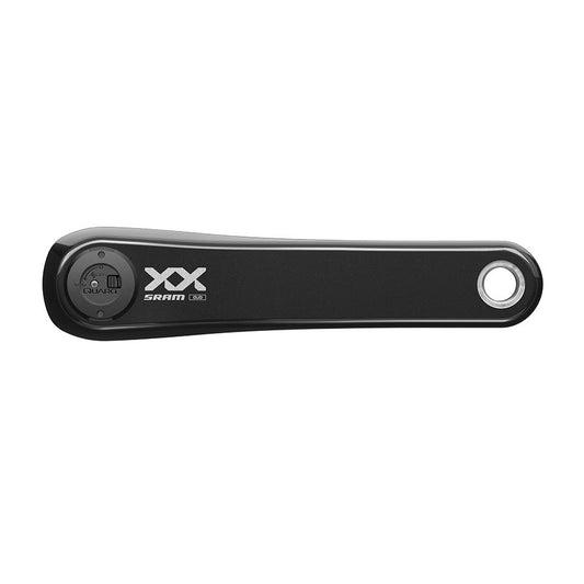 XX Powermeter Left Arm/Spindle, Power Meter Crankset, Spindle: 28.99mm, DUB, 165mm, Black, Boost