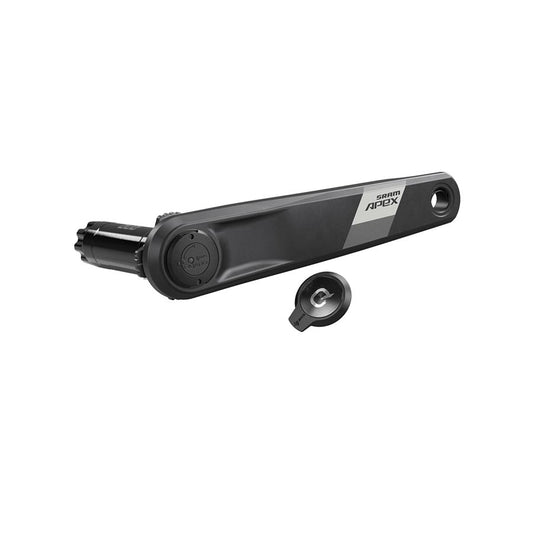 Apex D1 Power Meter Assembly, Power Meter Crankset, Speed: 12, Spindle: 28.99mm, DUB, 172.5mm, Black, Road Disc