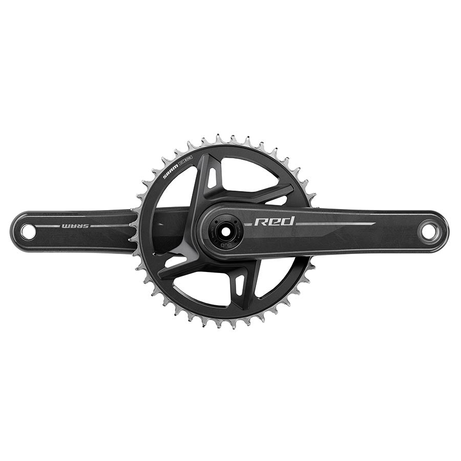 SRAM, Red 1x XPLR E1, Crankset, Speed: 12/13, Spindle: 28.99mm, BCD: Direct Mount SRAM 8 Bolt, 42, DUB, 165mm, Black, Road Disc