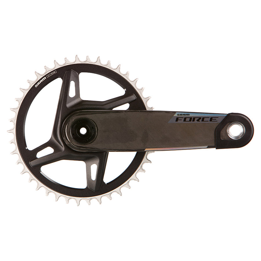 SRAM Force AXS E1 1X 172.5mm Power Meter Crankset With 42T Chainring