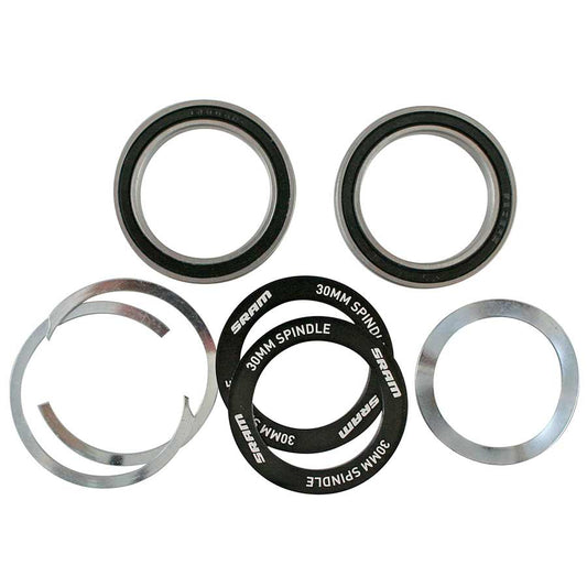 BB30 bottom bracket, 68/73mm, 42mm, 30mm, Steel, Black, 00.6415.035.000