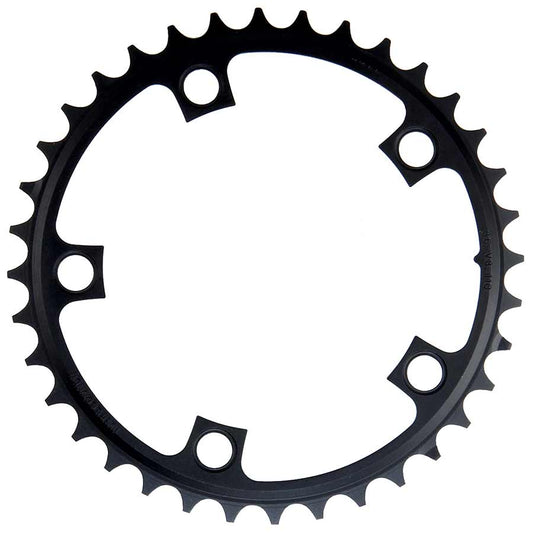 36T, 10 sp, BCD 110mm, 5-Bolt, Inner Chainring, For 36/50 ou 36/52, Aluminum, Black, 11.6215.197.160