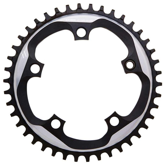 42T, 11sp, BCD: 110mm, 5 Bolts, X-Sync, Outer Chainring, For X-Sync, Aluminum, Grey, 11.6218.015.002