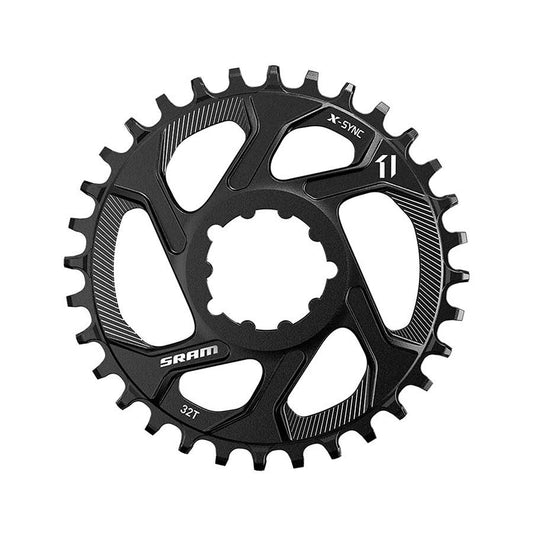 X-Sync, 30T, 11sp, Direct Mount Chainring, Offset 3mm, Steel, Black