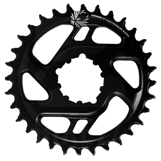 12SP X-Sync 2, 32T Chainring, 12sp, BCD: Direct Mount, 6mm offset, Aluminum, Black
