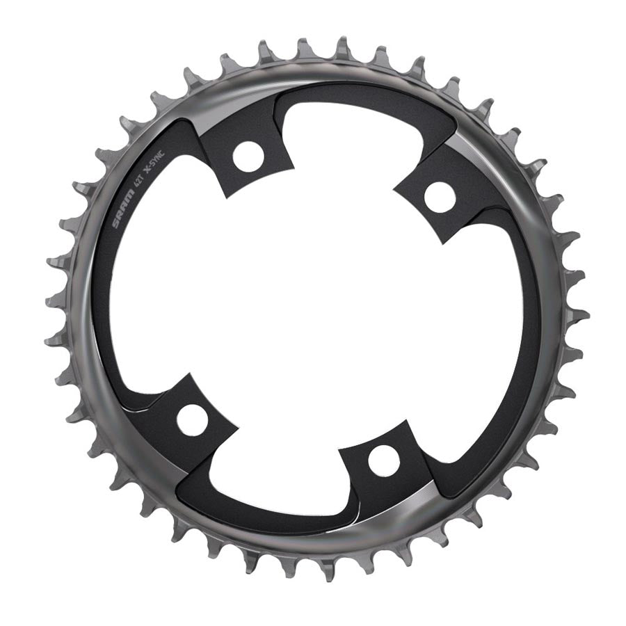 X-SYNC 2 107mm, Chainring, Teeth: 40, Speed: 12, BCD: 107, Bolts: 4, Single, Aluminum, Grey