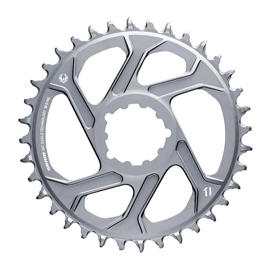 X-SYNC 2 X01 Eagle Polar Grey, Chainring, Teeth: 32, Speed: 12, BCD: Direct Mount, Single, Alloy, Offset 3mm, Grey