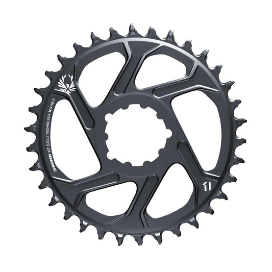 GX Eagle C1, Chainring, Teeth: 32, Speed: 11/12, BCD: Direct Mount, Aluminum, Grey, 3mm