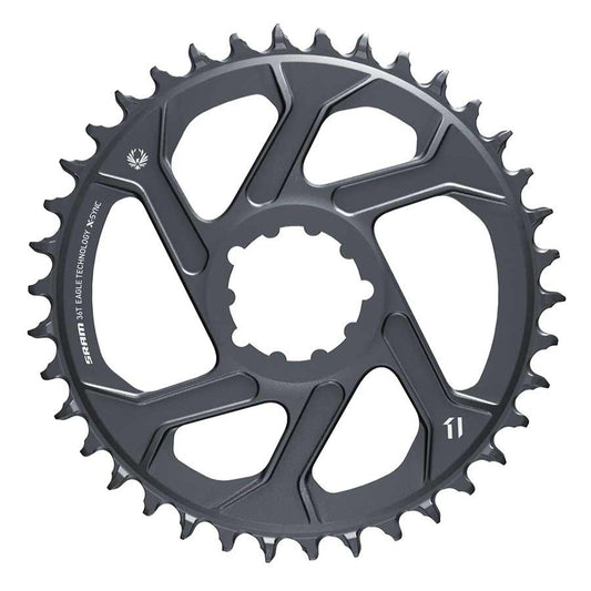 Eagle, Chainring, Teeth: 36, Speed: 11/12, BCD: Direct Mount, Aluminum, Lunar/Polar Grey, 3mm