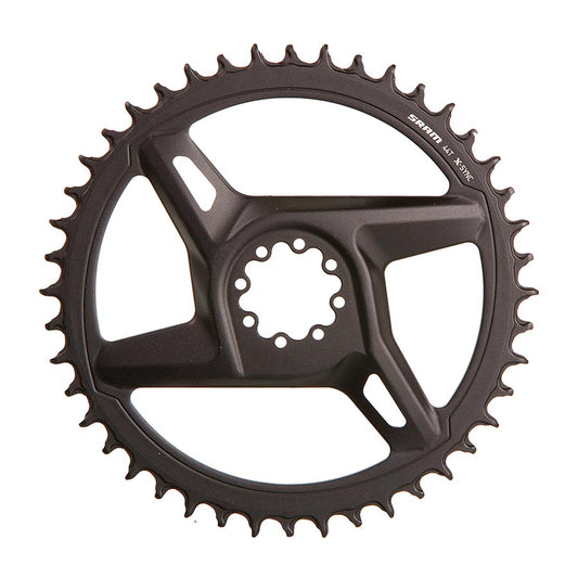 Rival D1 DM, Chainring, Teeth: 44, Speed: 12, BCD: Direct Mount, Aluminum, Black