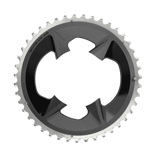 Rival D1 Wide 94mm, Chainring, Teeth: 43, Speed: 12, BCD: 94mm, Bolts: 4, Aluminum, Black