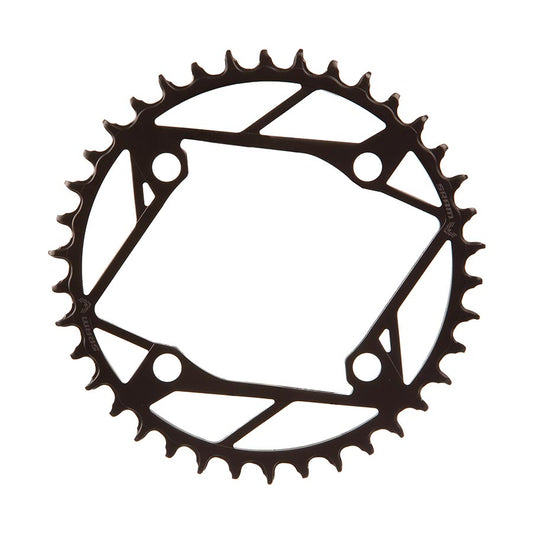 Eagle T-Type E-MTB, Chainring, Teeth: 38, Speed: 12, BCD: 104, Bolts: 4, Steel, Black