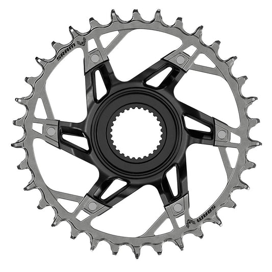 XX Eagle T-Type DM E-MTB Bosch, Chainring, Teeth: 34, Speed: 12, BCD: Direct Mount, Aluminum/Steel, Black