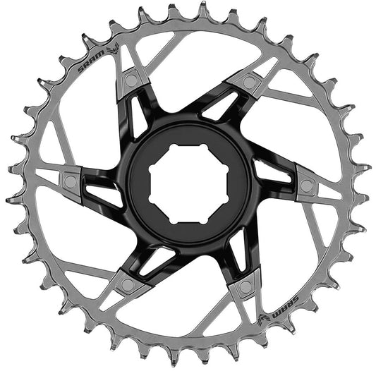XX Eagle T-Type DM E-MTB Brose, Chainring, Teeth: 34, Speed: 12, BCD: Direct Mount, Aluminum/Steel, Black