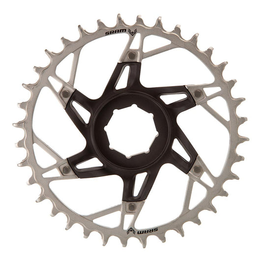 XX Eagle T-Type DM E-MTB Brose, Chainring, Teeth: 36, Speed: 12, BCD: Direct Mount, Aluminum/Steel, Black