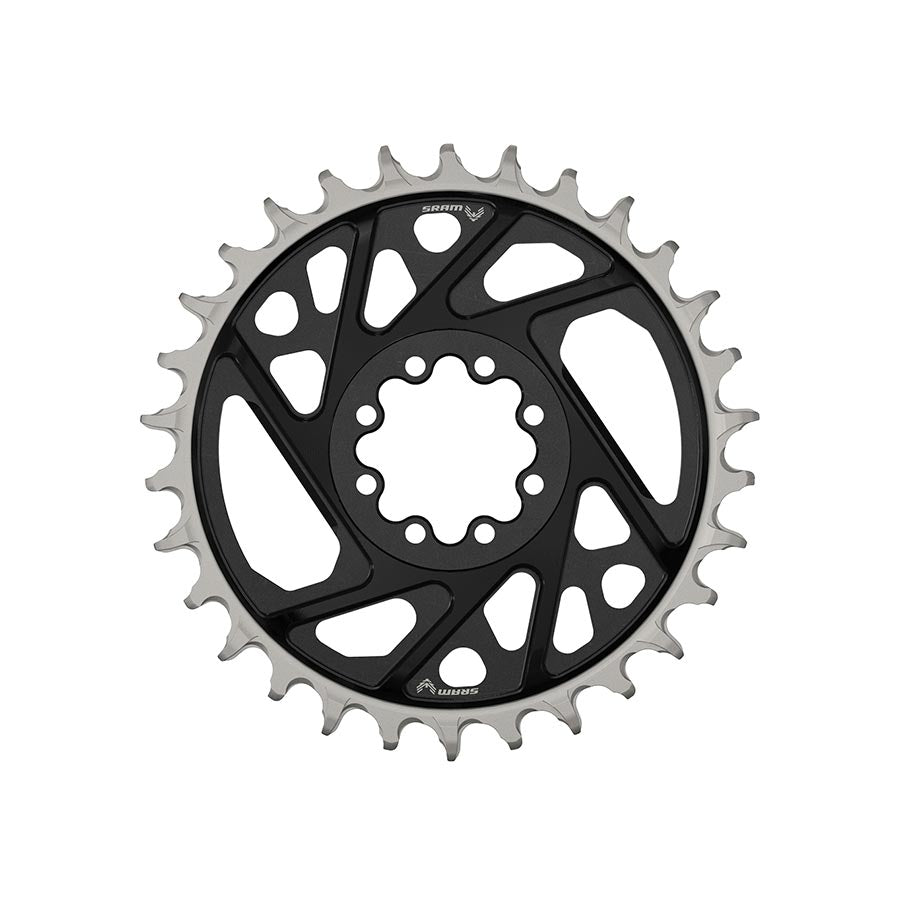 Eagle T-Type DM XX 3mm Offset, Chainring, Teeth: 32, Speed: 12, BCD: Direct Mount, Aluminum, Black