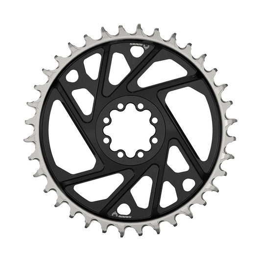 Eagle T-Type DM XX 3mm Offset, Chainring, Teeth: 34, Speed: 12, BCD: Direct Mount, Aluminum, Black