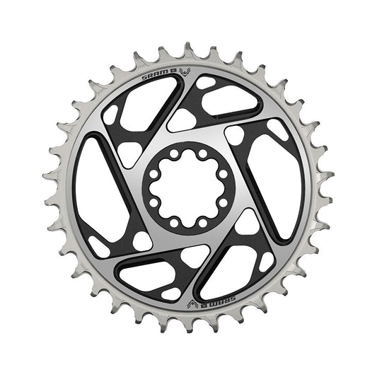 Eagle T-Type DM XX SL 0mm Offset, Chainring, Teeth: 34, Speed: 12, BCD: Direct Mount, Aluminum, Black