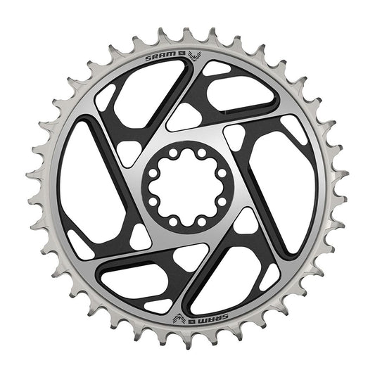 Eagle T-Type DM XX SL 0mm Offset, Chainring, Teeth: 38, Speed: 12, BCD: Direct Mount, Aluminum, Black