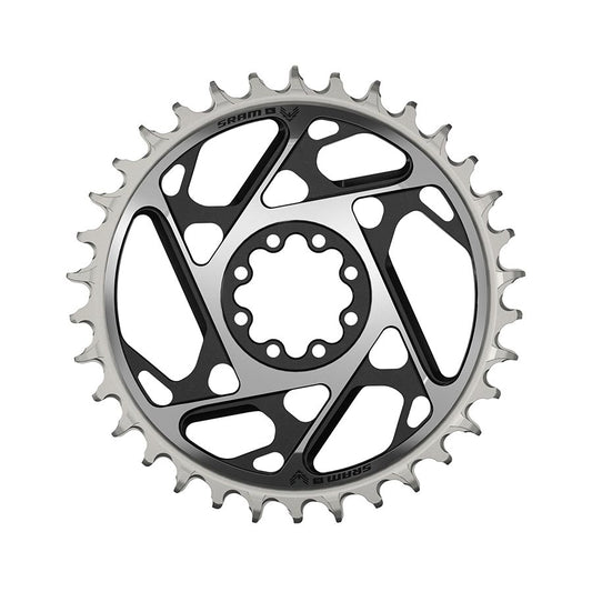Eagle T-Type DM XX SL 3mm Offset, Chainring, Teeth: 34, Speed: 12, BCD: Direct Mount, Aluminum, Black