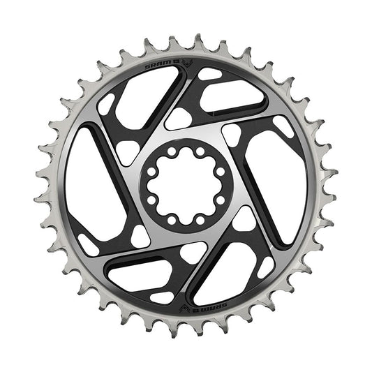 Eagle T-Type DM XX SL 3mm Offset, Chainring, Teeth: 36, Speed: 12, BCD: Direct Mount, Aluminum, Black