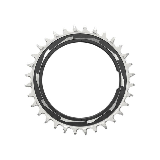 Eagle T-Type Thread Mount 0mm Offset, Chainring, Teeth: 32, Speed: 12, BCD: Thread Mount, Aluminum, Black
