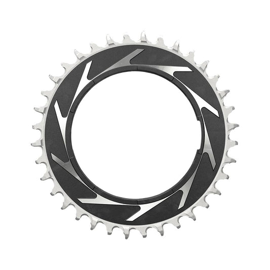 Eagle T-Type Thread Mount 3mm Offset, Chainring, Teeth: 36, Speed: 12, BCD: Thread Mount, Aluminum, Black