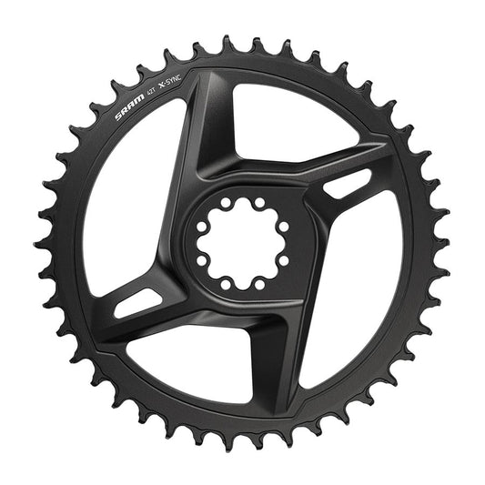 Apex DM, Chainring, Teeth: 40, Speed: 12, BCD: Direct Mount, Aluminum, Black