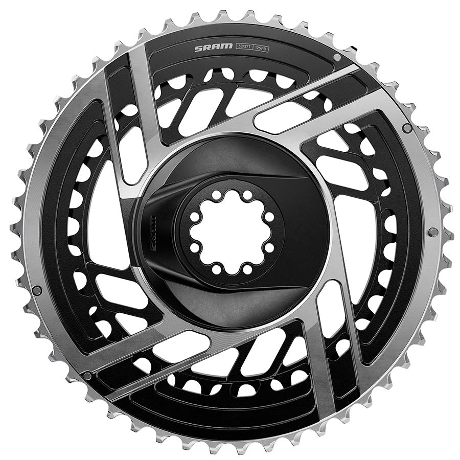 SRAM, Red E1 2x, Chainring, Teeth: 46/33, Speed: 12, BCD: Direct Mount SRAM 8 Bolt