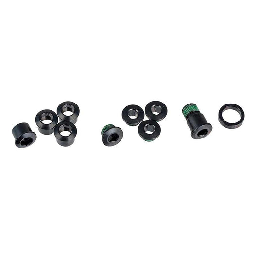 SRAM/Truvativ/Zipp Chain Ring Bolt Kit, Chainring Hardware, Silver, 5pcs