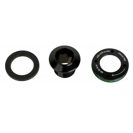 BB30 Self Extracting Crank Arm Bolt, Crank Arm Bolt, M18/M30, Left (Black Red, Force)