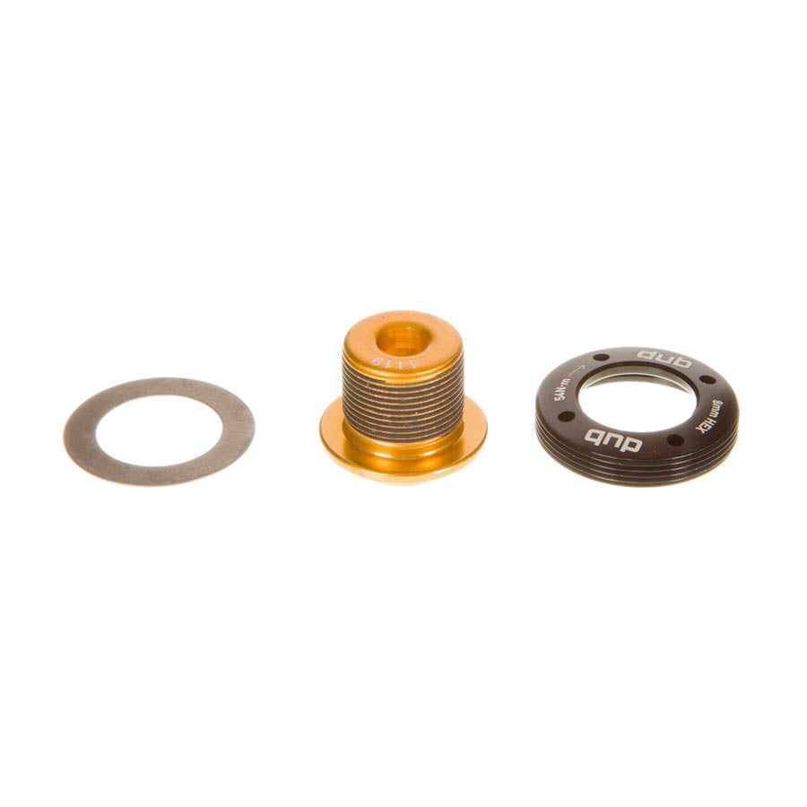 DUB Self-Extracting Bolt, Crank Bolt, Gold