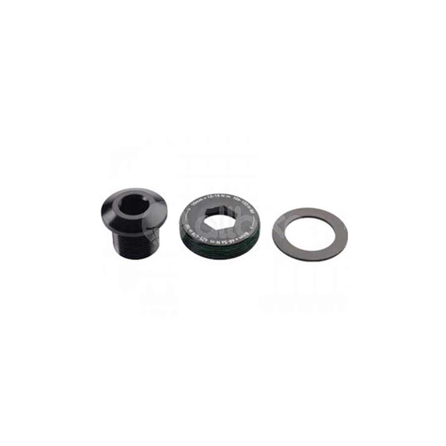 DUB Self-Extracting Bolt, Crank Bolt, Black