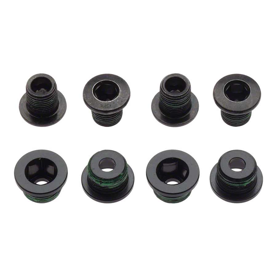 4x2 Chainring Bolt Kit, Chainring Hardware, Black, Kit