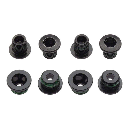 4x2 Chainring Bolt Kit, Chainring Hardware, Black, Kit