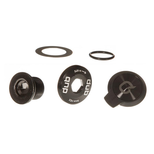 Rival D1 Powermeter Crank Arm Bolt Kit, Crank Bolt, M18/M30 DUB Steel Black, Kit, 11.7918.005.000