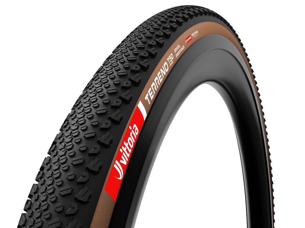 Vittoria Terreno T50 Gravel Endurance Folding TLR Tire Brown/700/40