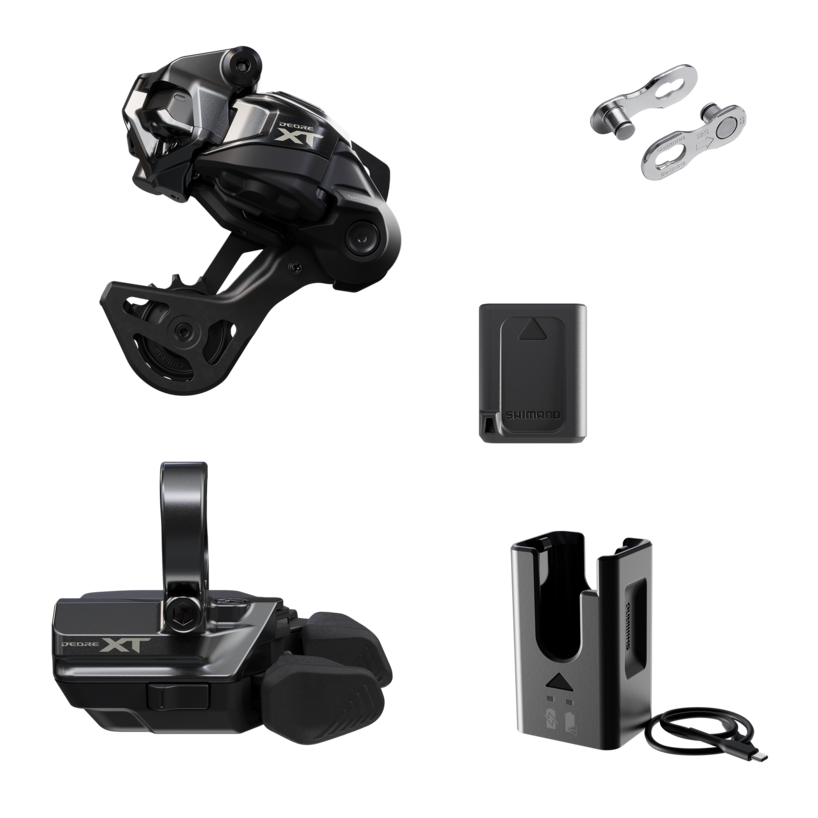 Shimano XT M8250 Di2  Drivetrain Upgrade Kit/Short Cage / Band Clamp Shifter